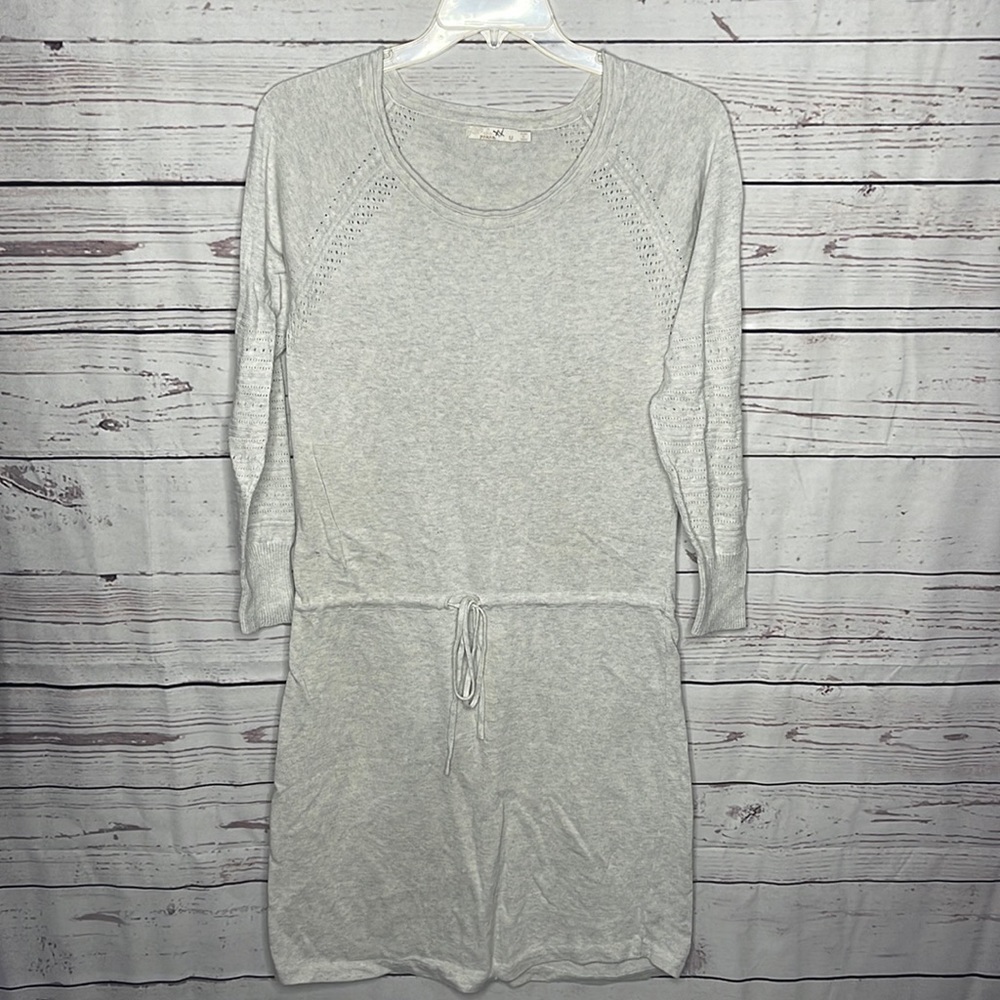 Prana Sunrise Knit Dress Cream Sz Medium!